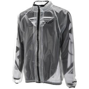 Fly Racing Rain Jacket (Clear) (M)