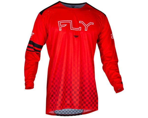 Fly Racing Rayce Long Sleeve Jersey (Red) (S)