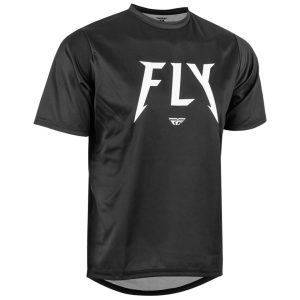 Fly Racing S.E. Action Short Sleeve Jersey (Black) (L)