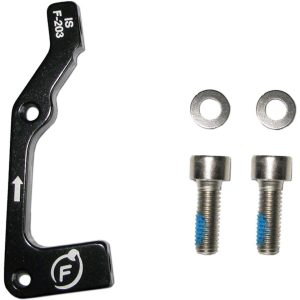 Formula Italy Disc Brake Adapters (Black) (IS Mount) (203mm Front)