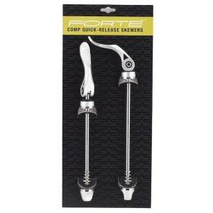 Forte Comp Quick Release Skewer Set (Silver) (100/130mm) (Road Bike)