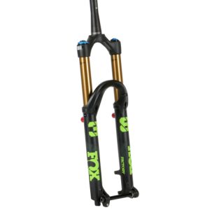 Fox 38 Float Factory GRIP2 Boost MTB Forks - 29" - Black / Green / 160mm / 15 x 110mm / Tapered / 29" / 44mm Rake