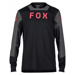 Fox Apparel | Defend Long Sleeve Taunt Jersey Men's | Size Xx Large In Indigo | Polyester