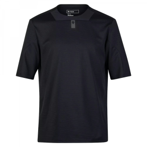 Fox Apparel | Defend Short Sleeve Jersey Men's | Size Small In Black | Elastane/nylon/polyester