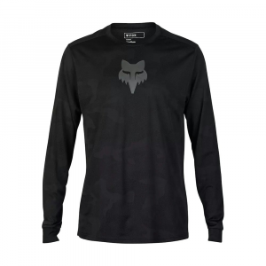 Fox Apparel | Ranger Trudri Long Sleeve Jersey Men's | Size Xx Large In Black | 100% Polyester