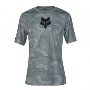 Fox Apparel | Ranger Trudri Short Sleeve Jersey Men's | Size Extra Large In Cloud Grey | 100% Polyester