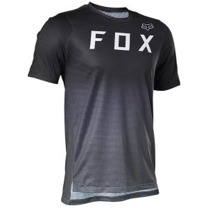 Fox Racing Flexair Short Sleeve Jersey (Black) (S)