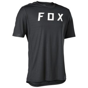 Fox Racing Ranger Moth Short Sleeve Jersey (Black) (S)