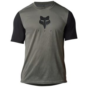 Fox Racing Ranger TruDri Short Sleeve Jersey (Pewter) (S)