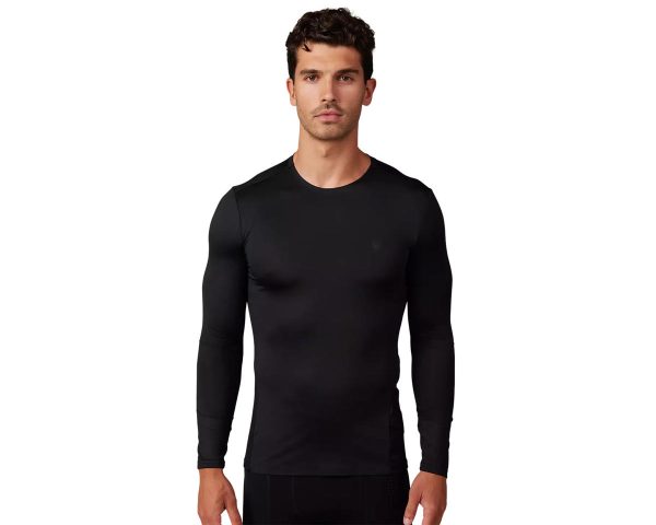 Fox Racing Tecbase Long Sleeve Base Layer (Black) (S)