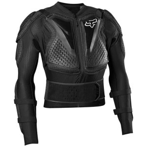 Fox Racing Youth Titan Sport Chest Protector Jacket (Black) (Universal Youth)