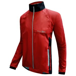 Funkier Attack Pro Rain Showerproof Jacket - Red / Small