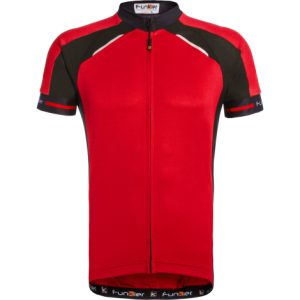 Funkier Force Kids Short Sleeve Jersey - Red / Black / 12 Years