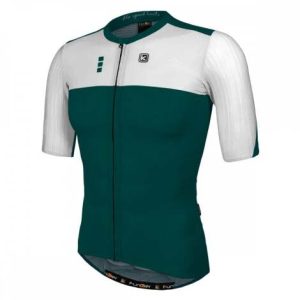 Funkier Ixara Short Sleeve Cycling Jersey - Teal / White / Small