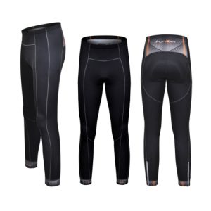 Funkier Kids Winter Cycling Tights - Black / 8 Years