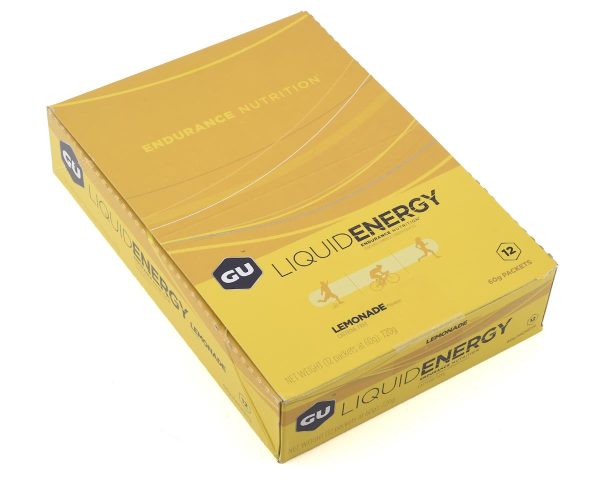 GU Liquid Energy Gel (Lemonade) (12 | 2.1oz Packets)