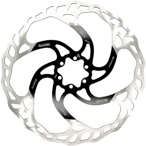 Galfer Wave MTB/E-Bike Disc Brake Rotor (Silver) (6-Bolt) (223mm)