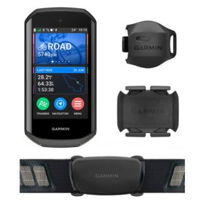 Garmin Edge 1050 GPS Computer Bundle - Black / GPS / EU Maps