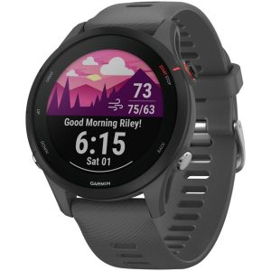 Garmin Forerunner 255 GPS Smartwatch (Slate Grey) (46mm Case) (MIP Display)