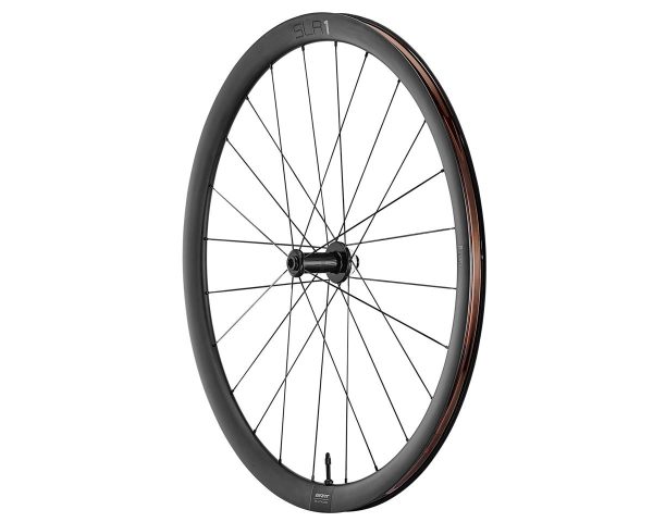 Giant SLR 1 36 Disc Road Wheels (Black) (Front) (12 x 100mm) (700c) (Centerlock) (Tubeless)