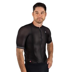 Giordana FR-C Pro Short Sleeve Jersey (Black) (S)