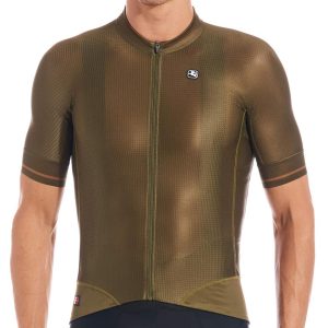 Giordana FR-C Pro Short Sleeve Jersey (Olive Green) (XL)