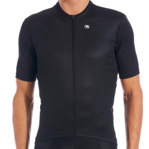 Giordana Fusion Short Sleeve Jersey (Black) (XL)