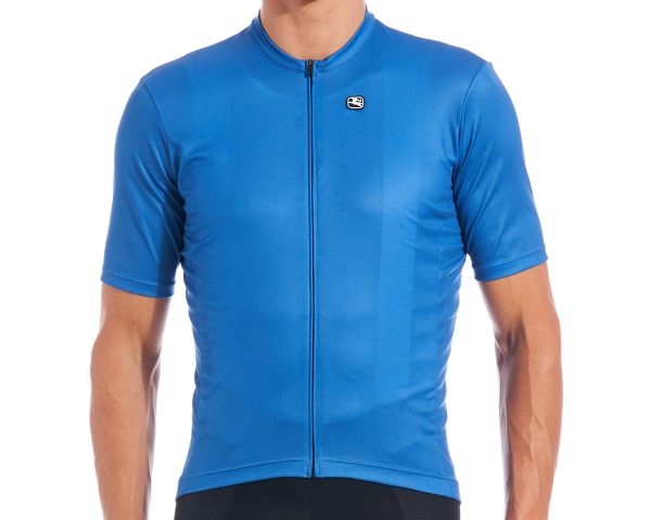 Giordana Fusion Short Sleeve Jersey (Classic Blue) (S)