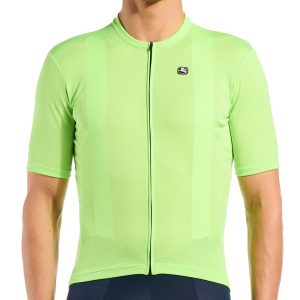 Giordana Fusion Short Sleeve Jersey (Neon Yellow) (S)