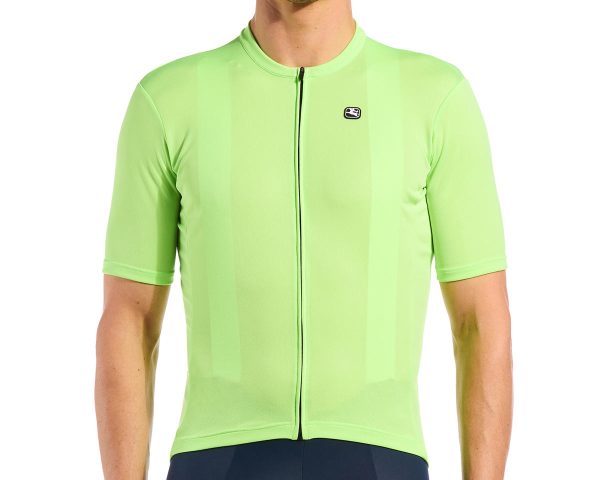 Giordana Fusion Short Sleeve Jersey (Neon Yellow) (S)