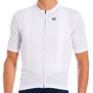 Giordana Fusion Short Sleeve Jersey (White) (L)