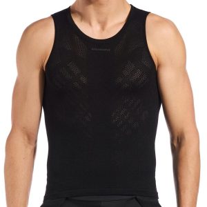 Giordana Light Weight Knitted Sleeveless Base Layer (Black) (XS/S)