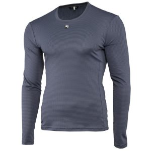 Giordana Men's Ceramic Long Sleeve Base Layer (Grey) (S)