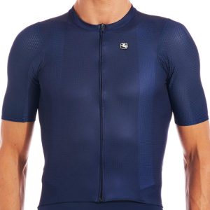 Giordana SilverLine Short Sleeve Jersey (Navy Blue) (S)