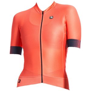 Giordana Women's FR-C Pro Short Sleeve Jersey (Coral) (L)