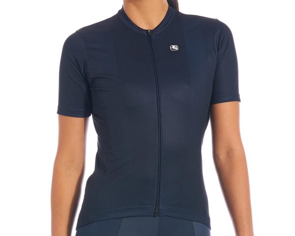 Giordana Women's Fusion Short Sleeve Jersey (Midnight Blue) (S)