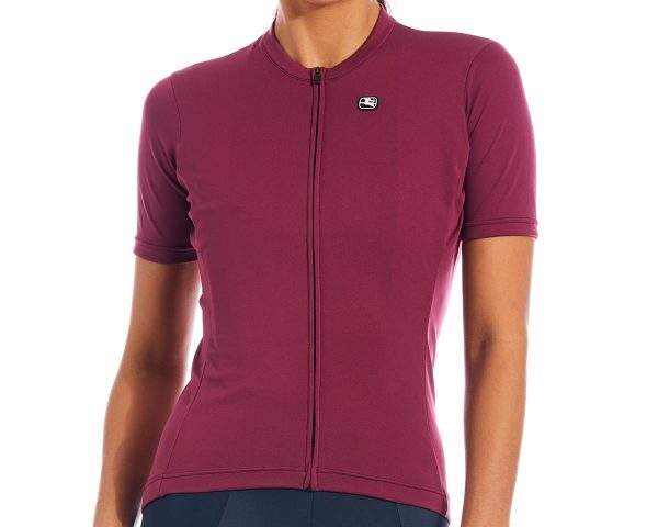 Giordana Women's Fusion Short Sleeve Jersey (Sangria) (M)