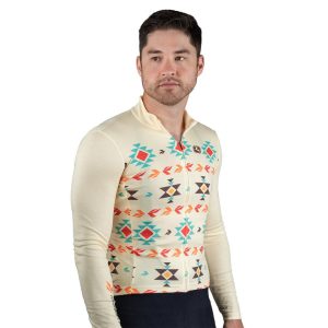 Giordana x Performance Custom Wool Long Sleeve Jersey (Wander West) (S)