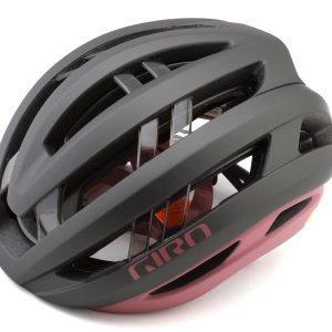 Giro Aries Spherical MIPS Road Helmet (Matte Metallic Coal/Dusty Rose) (S)