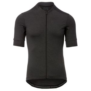 Giro Men's New Road Short Sleeve Jersey (Charcoal Heather) (M)