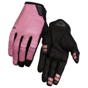 Giro Women's LA DND Gel Long Finger Gloves (Dusty Rose) (S)