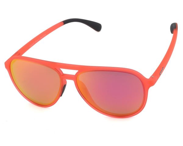 Goodr Mach G Cockpit Optics Sunglasses (Captain Blunt's Red-Eye)