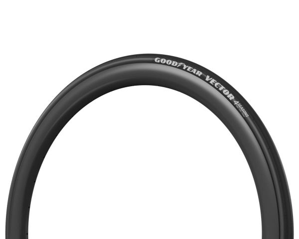 Goodyear Vector 4Seasons Tubeless Road Tire (Black) (700c) (25mm) (Folding) (Dynamic Silica4/R:Armor