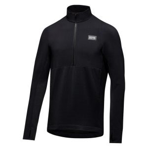 Gore Wear Men's Trail KPR Hybrid Long Sleeve Jersey (Black) (L)