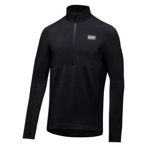 Gore Wear Men's Trail KPR Hybrid Long Sleeve Jersey (Black) (M)