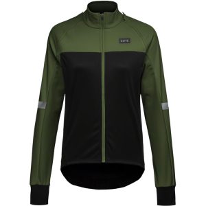 Gore Wear Women's Phantom Jacket (Black/Green) (L)