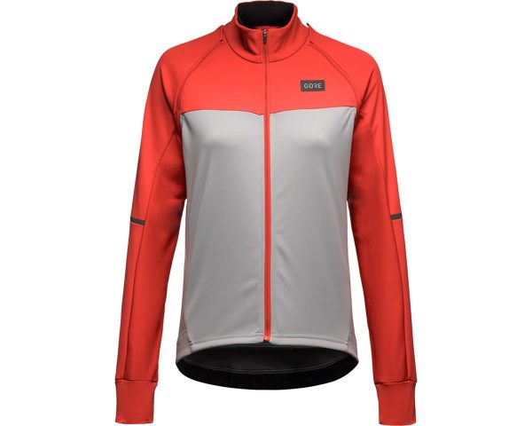 Gore Wear Women's Phantom Jacket (Lab Grey/Fireball) (M)