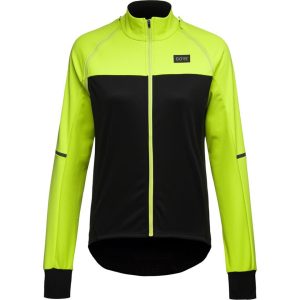 Gore Wear Women's Phantom Jacket (Neon Yellow/Black) (L)