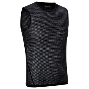 GripGrab Ultralight Mesh Sleeveless Base Layer - Black / Small