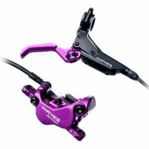 Hayes Dominion A4 Regular Reach Disc Brake Kit - Purple / 180cm Hose